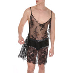 Load image into Gallery viewer, &quot;Sissy Harley&quot; Lace Sleep Slip Crossdressing  Dress
