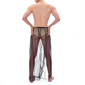 "Sissy Laura" Men's Sexy Mesh Bottoms