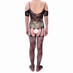 Load image into Gallery viewer, &quot;Sissy Cullen&quot; Men&#39;s Crotchless Pantyhose
