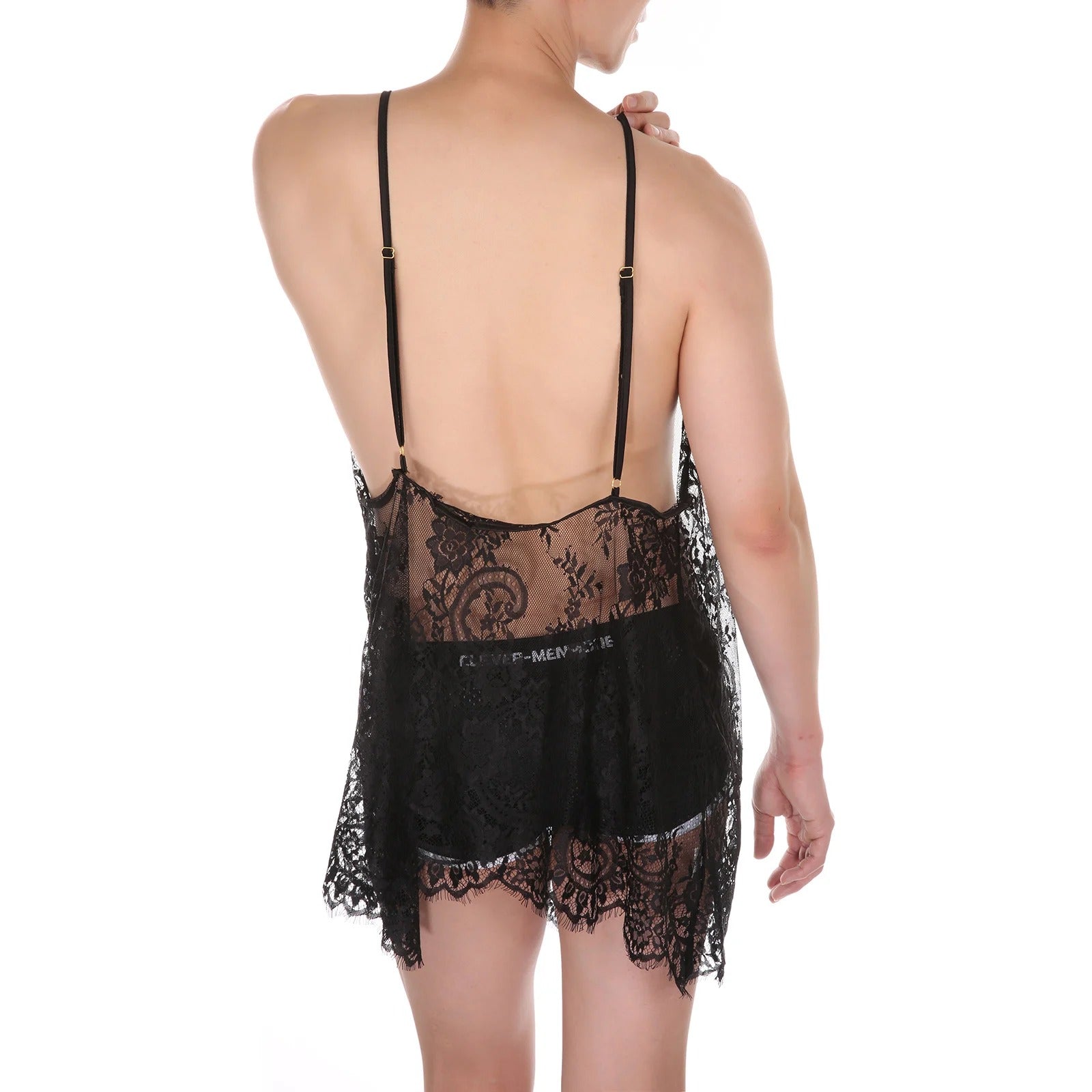 "Sissy Harley" Lace Sleep Slip Crossdressing  Dress