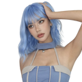 "Sissy Hannah" Fluffy Bangs  Wigs
