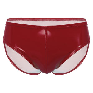 "Sissy Selah" Wet Look Patent Leather Panties