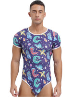 Load image into Gallery viewer, &quot;Sissy Baby&quot; ABDL Gay Male Print Bodysuit
