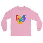 Load image into Gallery viewer, All for Love Gaypride  Long Sleeve Shirt LGBT, Rainbow Shirt, Pride Shirt, Lgbt Gift, Pride Support
