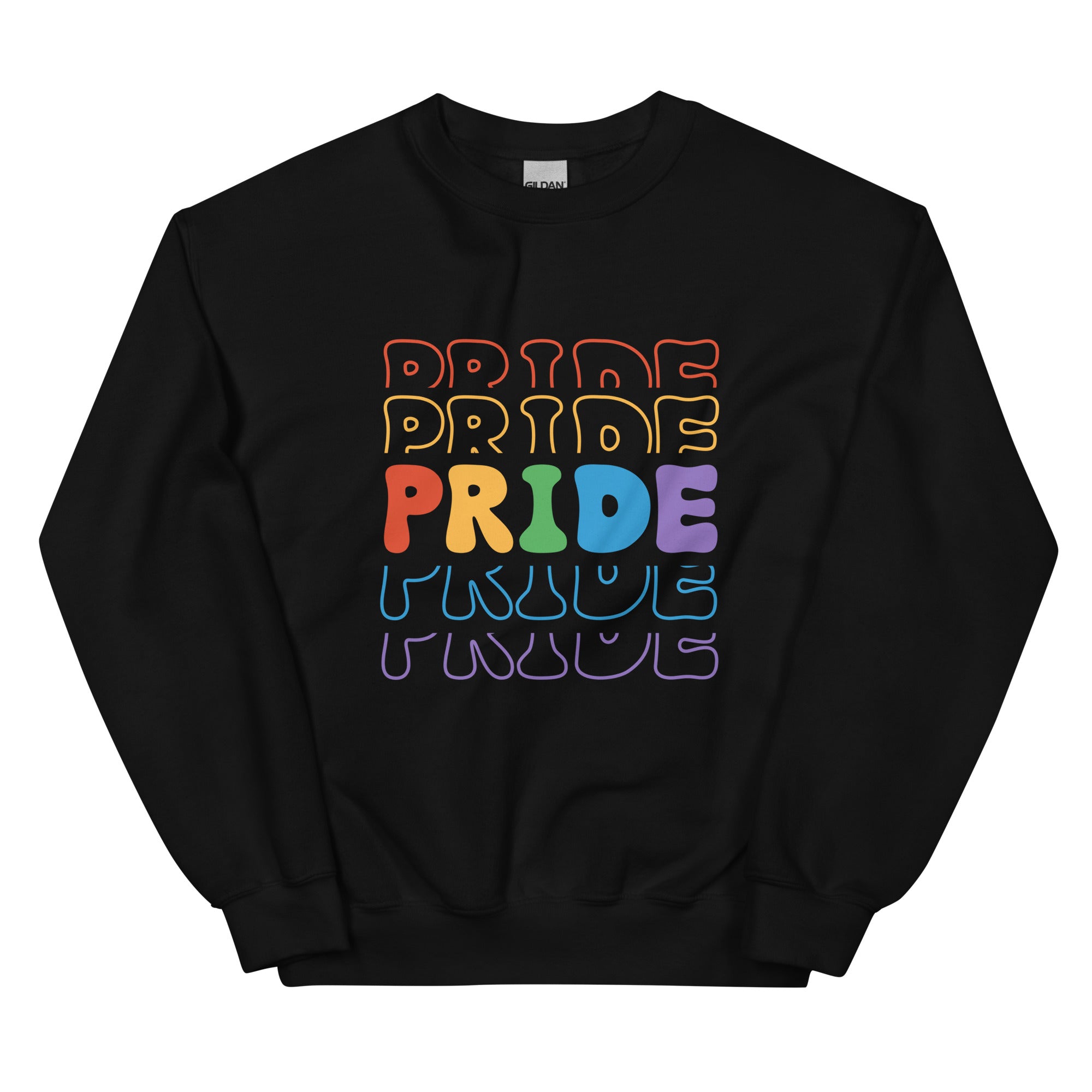 Pride Sweatshirt Support Shirt, Rainbow Shirt Cotton / Polyester