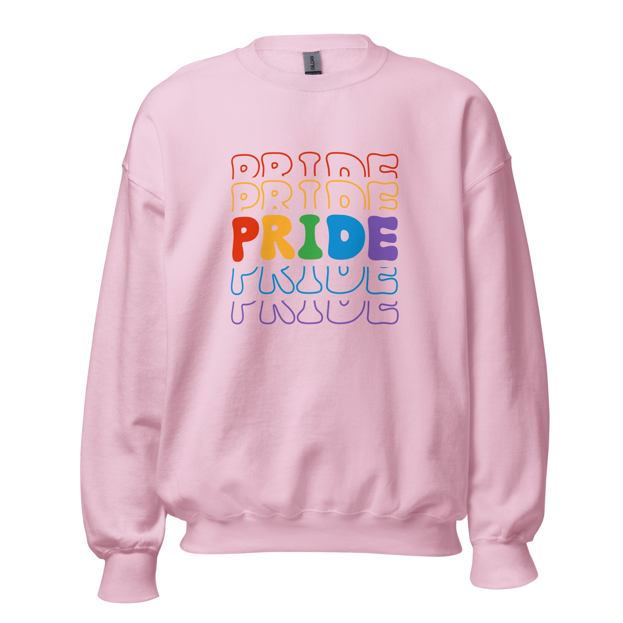 Pride Sweatshirt Support Shirt, Rainbow Shirt Cotton / Polyester