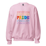 Load image into Gallery viewer, Pride Sweatshirt Support Shirt, Rainbow Shirt Cotton / Polyester
