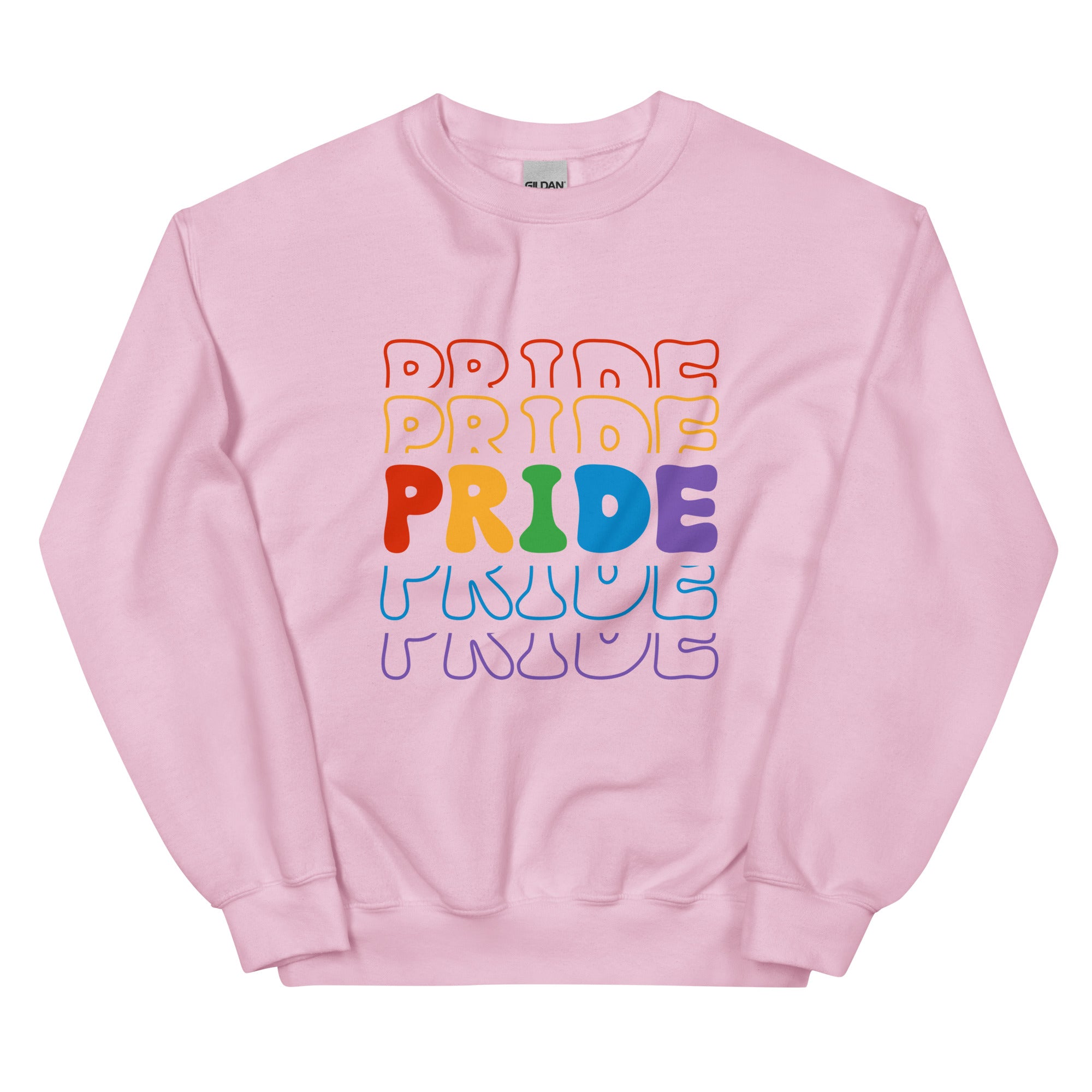 Pride Sweatshirt Support Shirt, Rainbow Shirt Cotton / Polyester