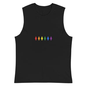 Rainbow Muscle Shirt | Perfect Gift | LGBT | Pride Shirt | Gay Shirt