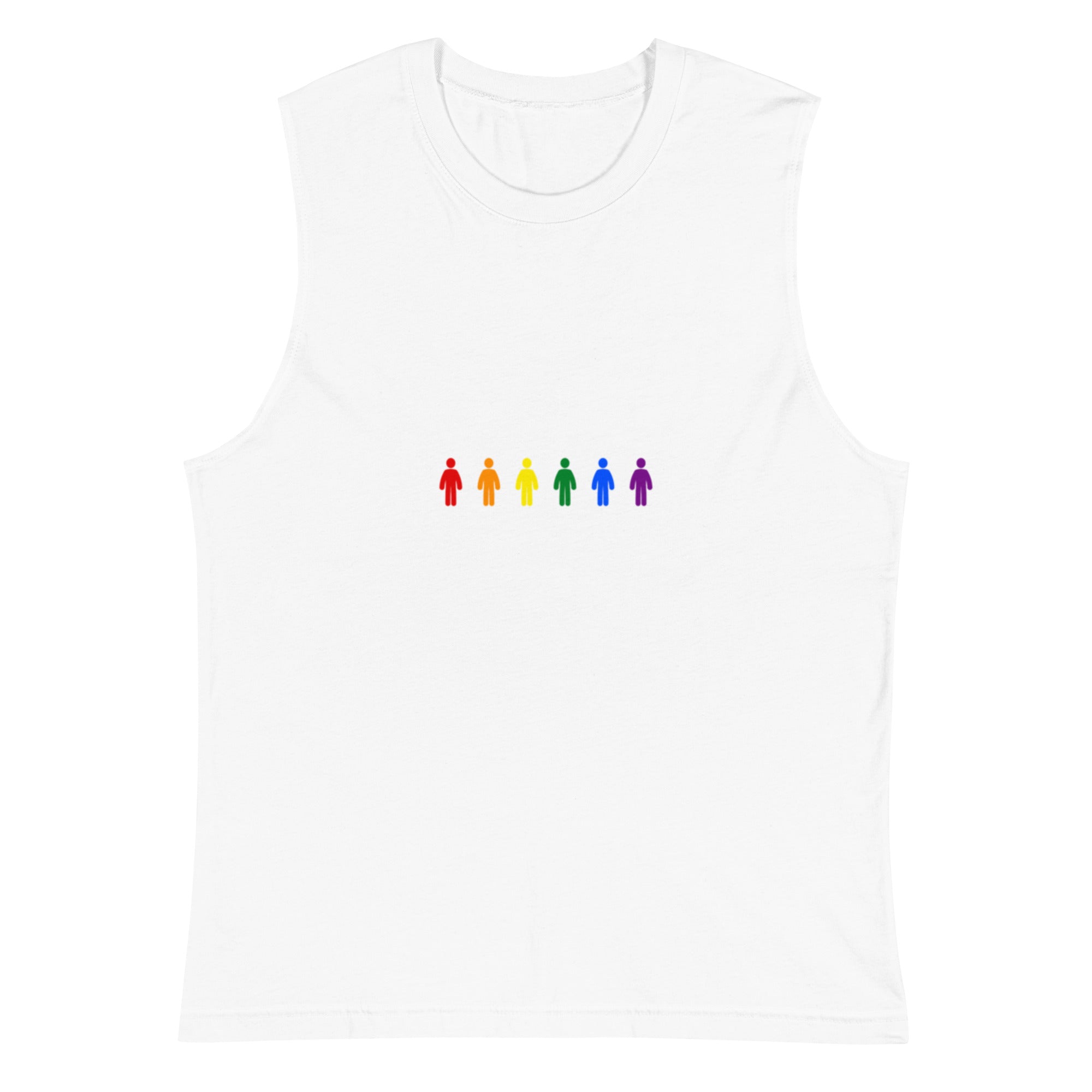 Rainbow Muscle Shirt | Perfect Gift | LGBT | Pride Shirt | Gay Shirt