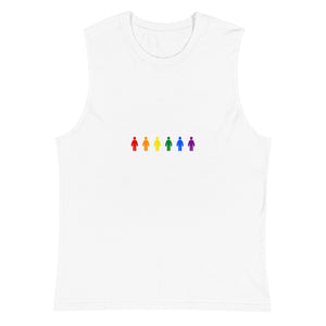 Rainbow Muscle Shirt | Perfect Gift | LGBT | Pride Shirt | Gay Shirt