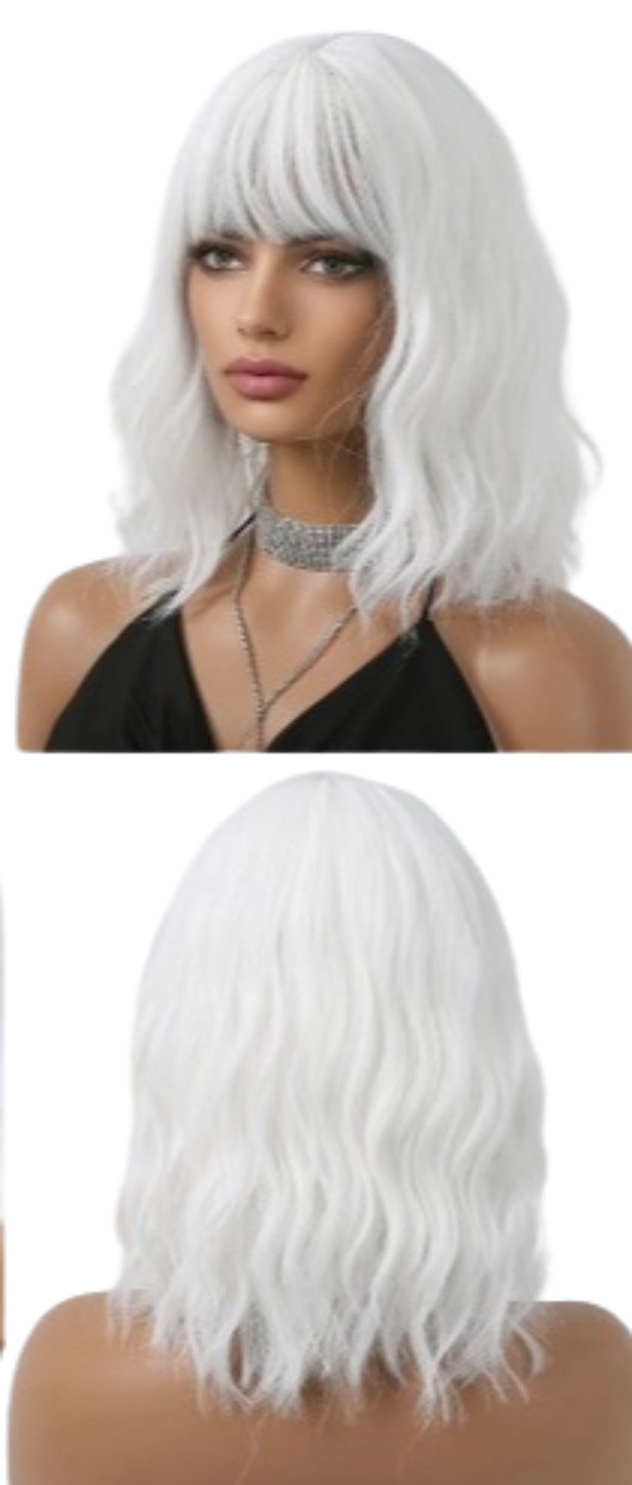 "Sissy Hannah" Fluffy Bangs  Wigs