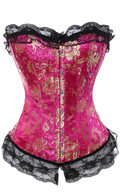 "Sissy Logan" Floral Lace Corset