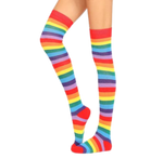 Load image into Gallery viewer, &quot;Sissy Ainsley&quot; Striped Knee Socks
