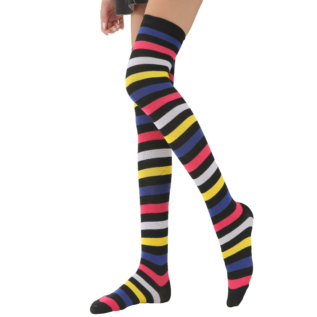 "Sissy Ainsley" Striped Knee Socks