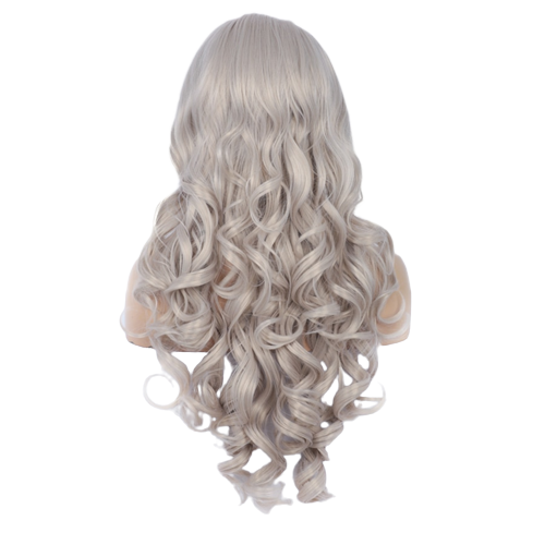 "Sissy Demi" Silver Grey Synthetic Wig