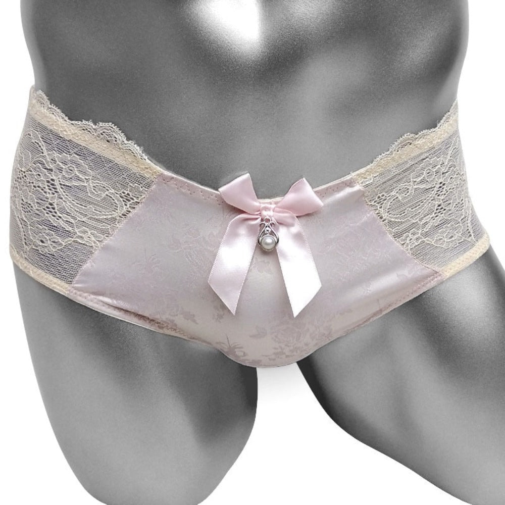 "Sissy Etta" Lace Satin Panties