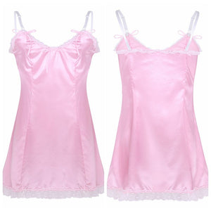 "Sissy Jessamyn" Satin Sleep Dress