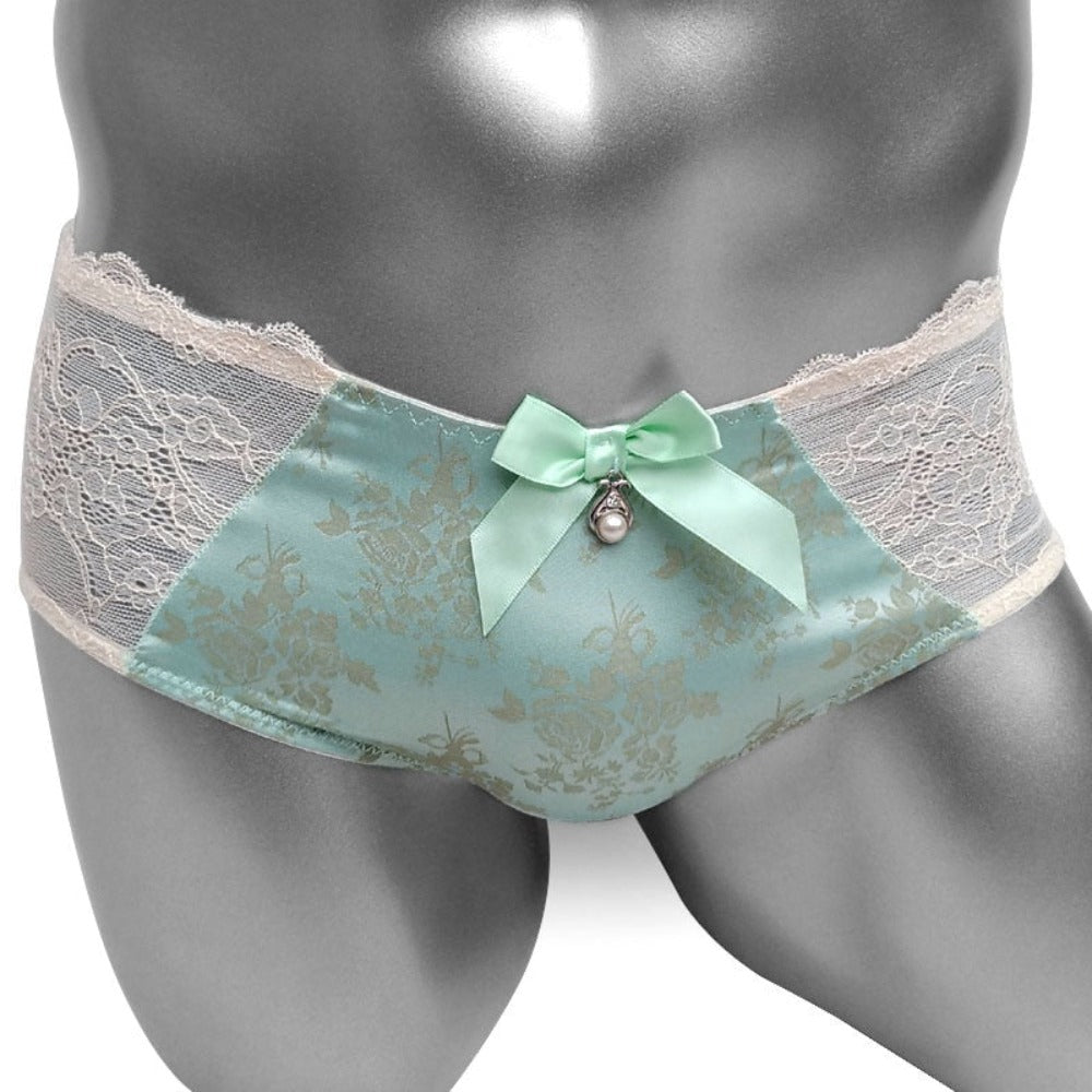 "Sissy Etta" Lace Satin Panties