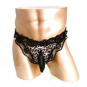 "Sissy Camille" Lace Ruffles Thong