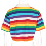 Load image into Gallery viewer, &quot;Sissy Amari&quot; Rainbow Crop Tops
