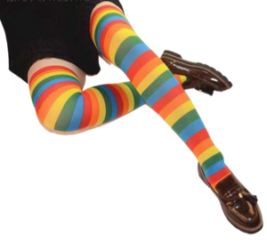 "Sissy Ainsley" Striped Knee Socks