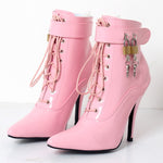 Load image into Gallery viewer, &quot;Sissy Carmella&quot; Ankle Boots&quot;
