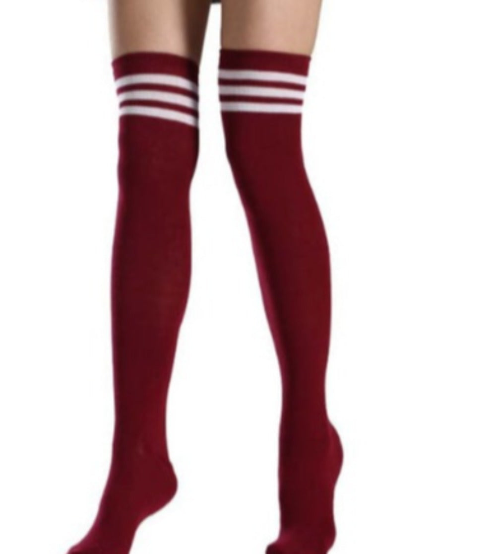 "Sissy Phoenix" Over The Knee Socks