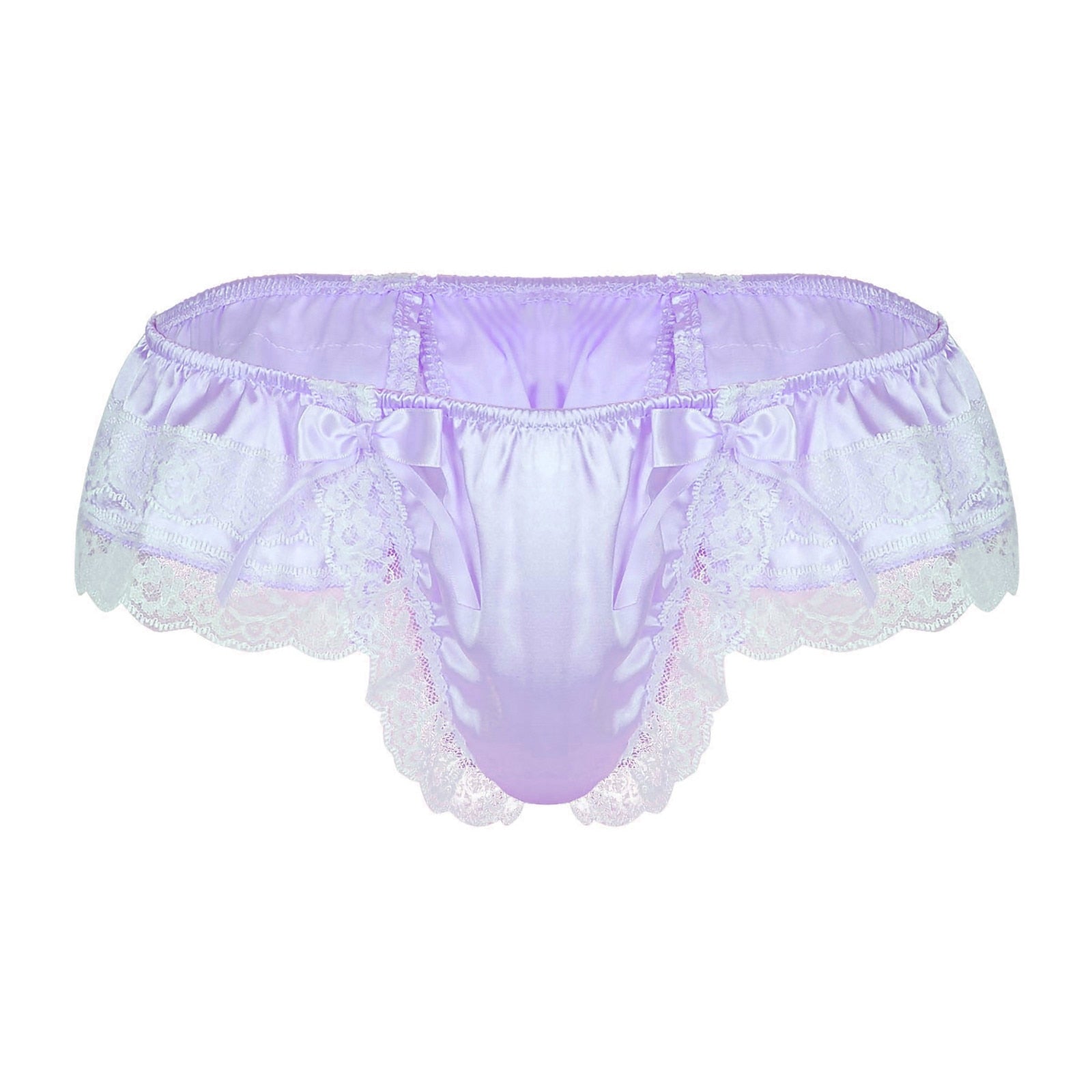 "Sissy Rayne" Bowknot Satin Panties