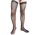 "Sissy Dahlia"Sheer Mesh Stockings