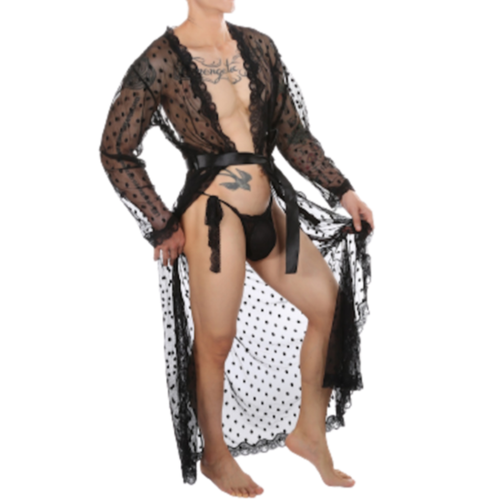 "Sissy Danielle" See Through Robe