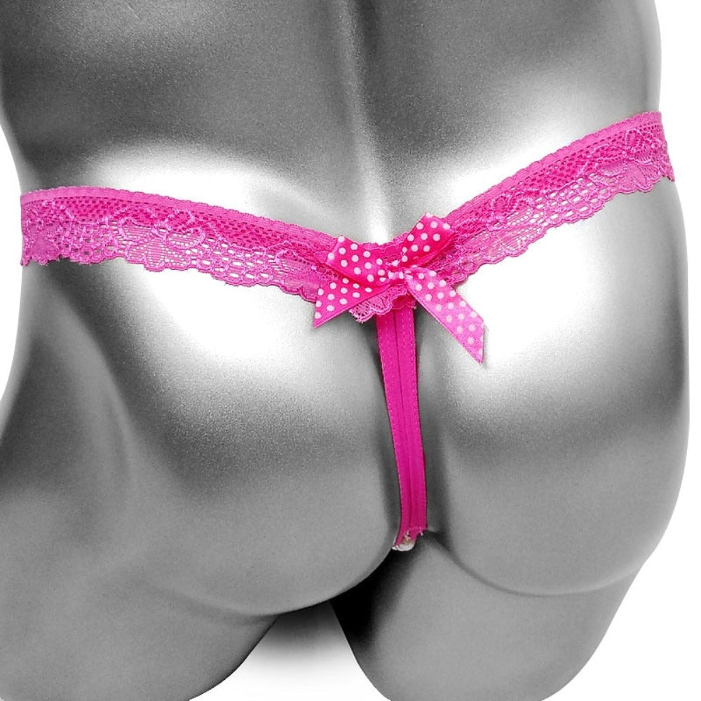 "Sissy Adelisa" Open Crotch Panties