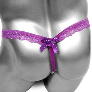 "Sissy Adelisa" Open Crotch Panties