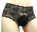 'Sissy Sage" Floral Lace Briefs