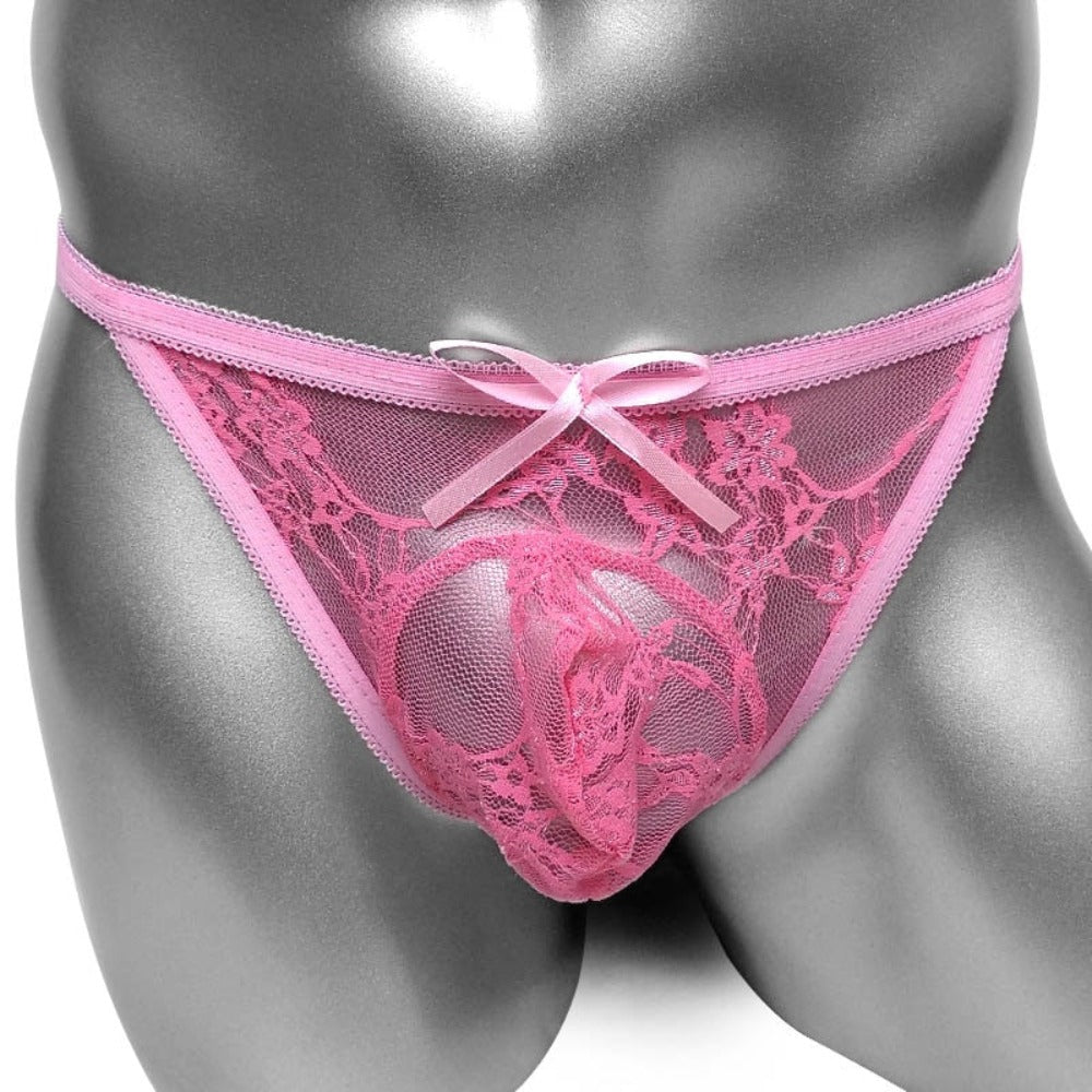 "Sissy Adelfa" Lace Pouch Panty