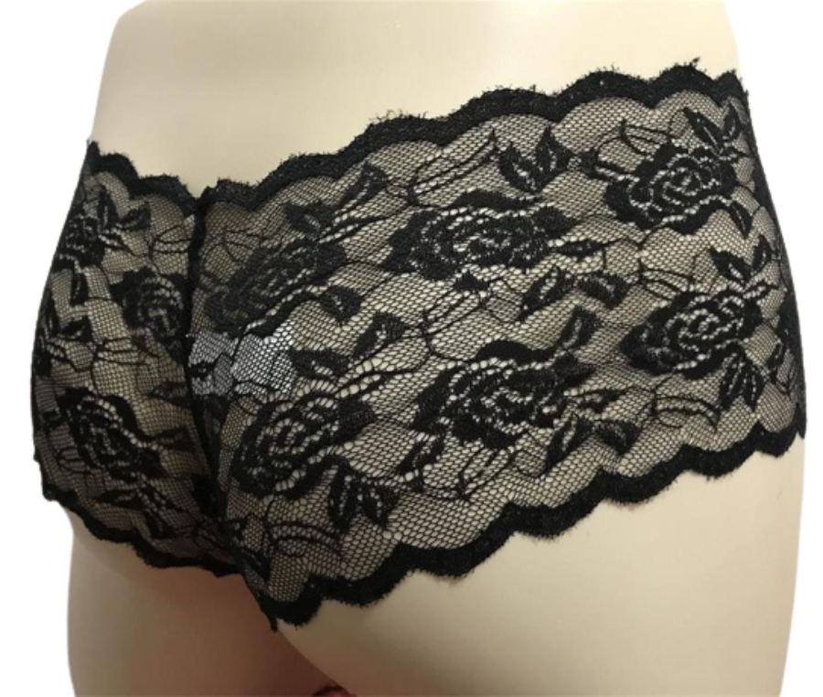 'Sissy Sage" Floral Lace Briefs