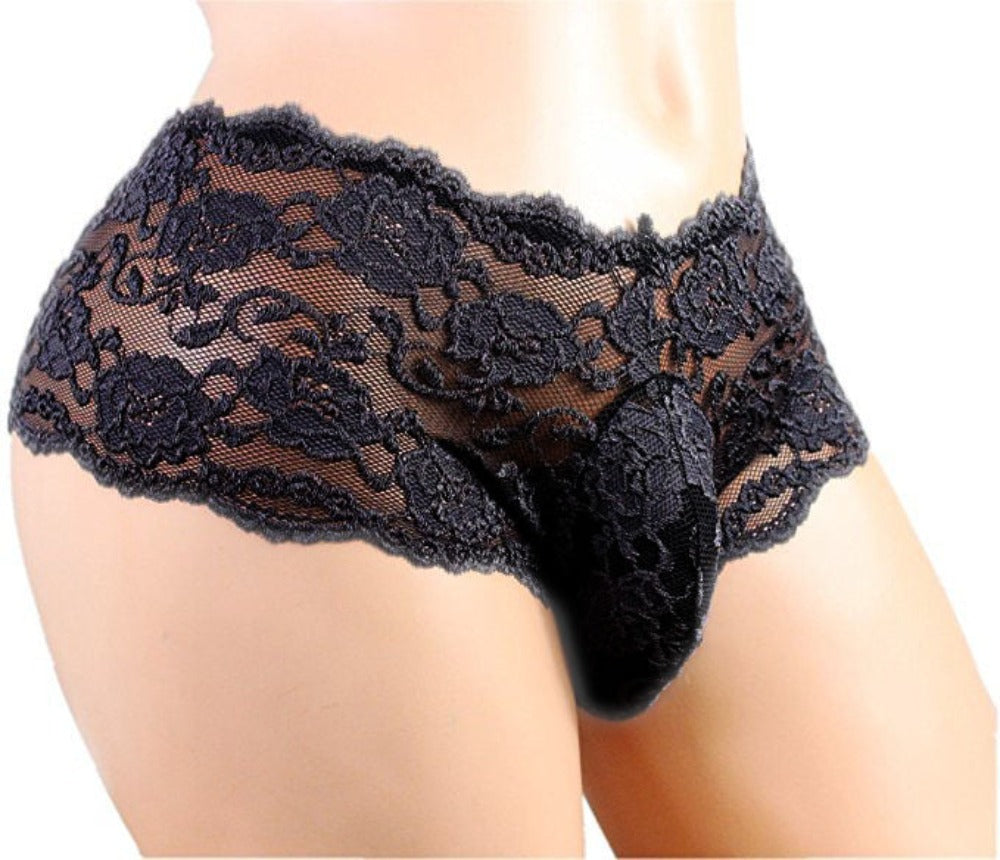 "Sissy Cali" Lace Thong
