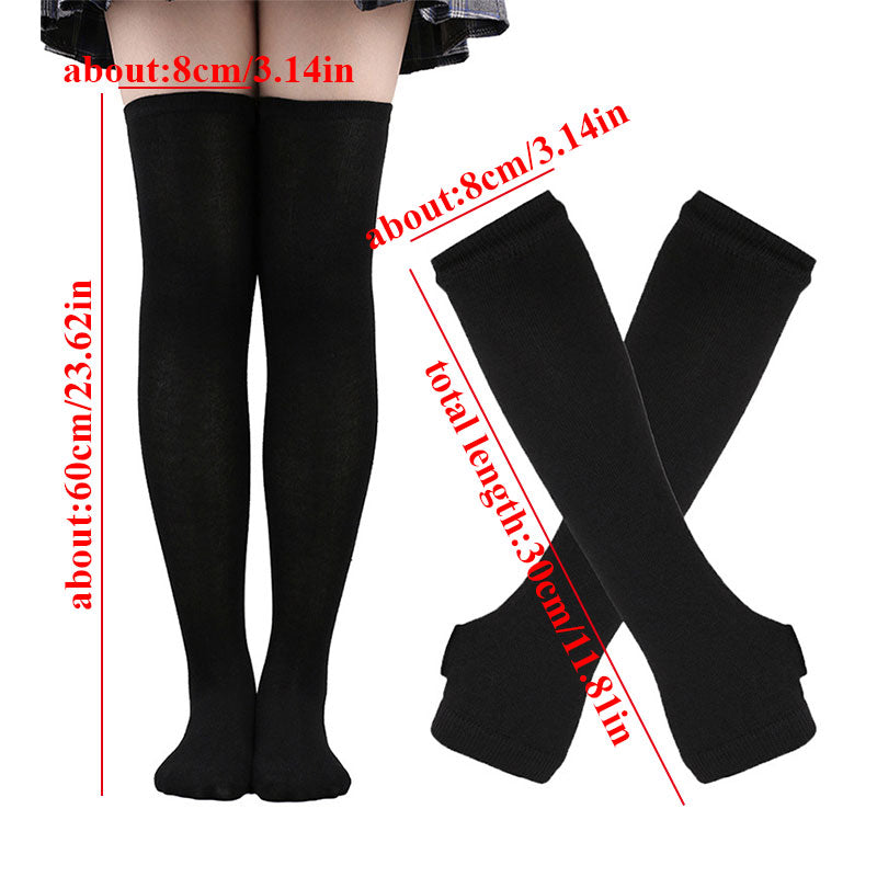 "Sissy Cataleya" High Socks Set
