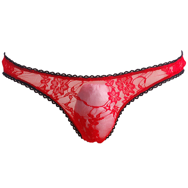 "Sissy Lucia" Lace Thong