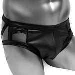 Load image into Gallery viewer, &quot;Sissy Holland&quot; Faux Leather Panties Male Lingerie
