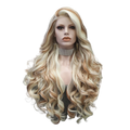 "Sissy Makenna" Transvestites Blonde Brown Synthetic Wig