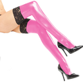 "Fara" Leather Stockings