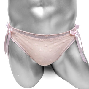 "Sissy Amira" Bowknot Mesh Panties