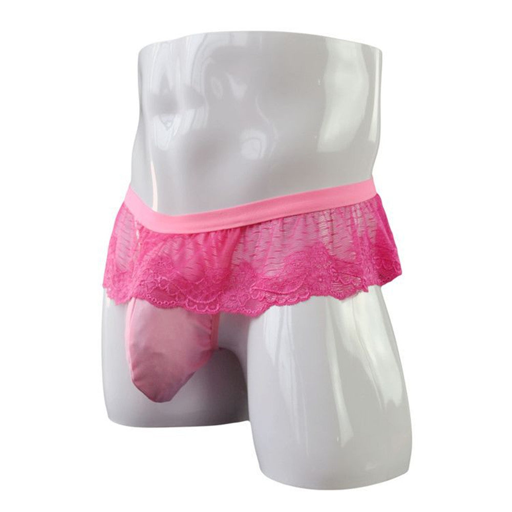 "Sissy Molly" Frilly Lace Thong