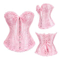 "Sissy Presley" Floral Corset