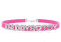" DADDYS TOY' Rhinestone Necklace