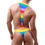 Load image into Gallery viewer, &quot;Sissy Juliet&quot; Rainbow Bodysuit
