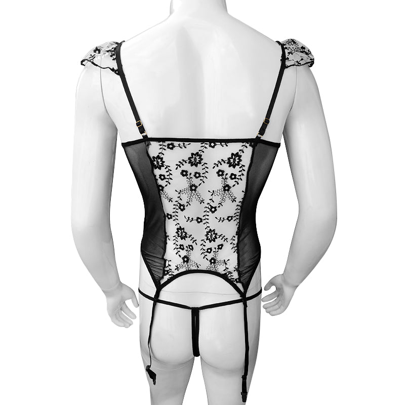 "Sissy Sierra" See-through Lingerie Set