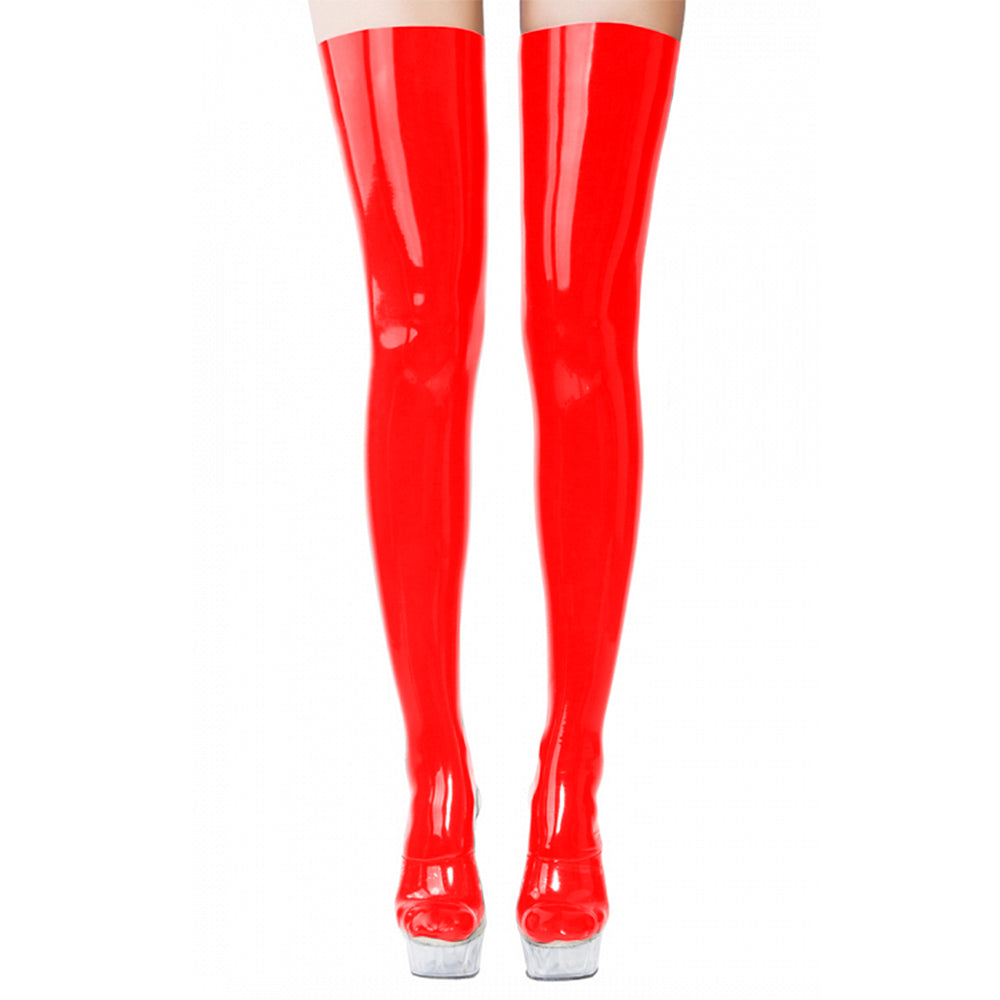 "Sissy Delaney" Wet Look Stockings