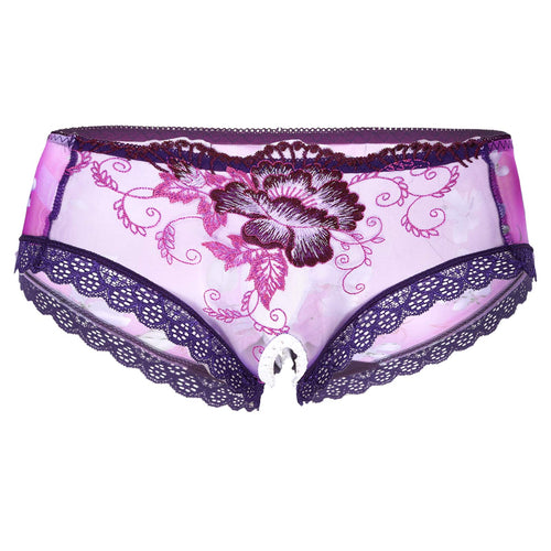 "Sissy Briella"Embroidery Briefs Lingerie for Men